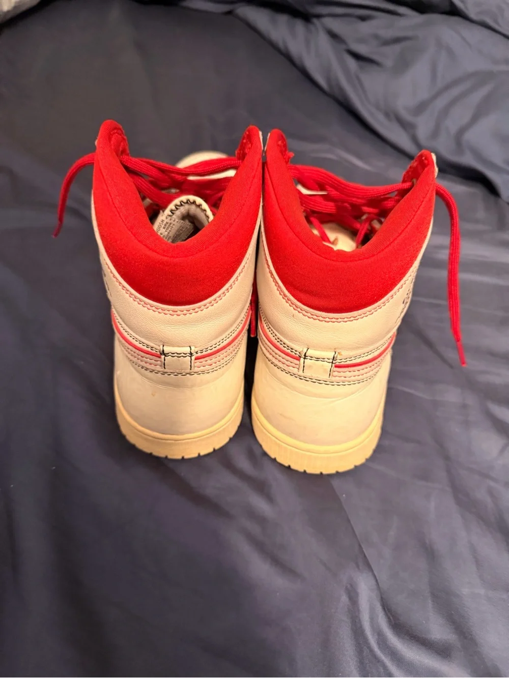 Air Jordan 1s Red/Cream